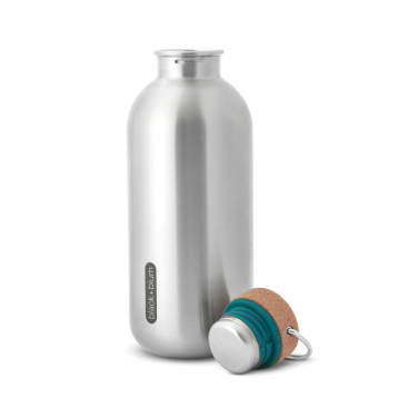 Logotrade mainostuote tuotekuva: Black+Blum teräksinen vesipullo 600ml