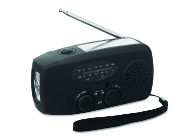 Logotrade mainoslahja ja liikelahja kuva: Radio SOS LED-taskulampulla