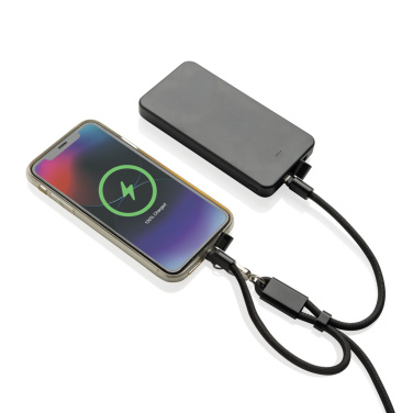 Logo trade mainoslahjat tuotekuva: LoopAmp RCS RPET - puhelinrannehihna 60 W:n kaapelilla