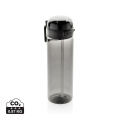 SipnLock RCS RPET -vuototiivis urheiluvesipullo 800 ml, musta