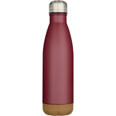 Logo trade liikelahja kuva: Cove 500 ml:n kaksiseinämäinen tyhjiöeristetty ruostumattomasta teräksestä valmistettu vesipullo korkkiyksityiskohdilla