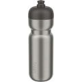 Mepal Pull ruostumattomasta teräksestä valmistettu urheilujuomapullo, 800 ml, Tasainen musta