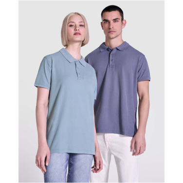Logo trade mainoslahja ja liikelahja tuotekuva: Cobain, lyhythihainen unisex-poolopaita