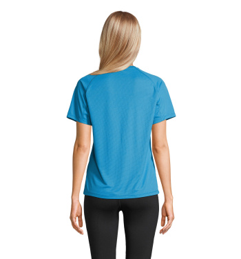 Logo trade mainoslahjat tuotekuva: VORTEX WOMEN RAGLAN T-SHIRT