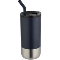 Grayson 480 ml:n RCS-kierrätetty, eristetty juomamuki pillillä, Laivasto