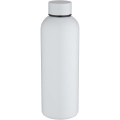 Spring 750 ml:n RCS-kierrätetty, yksiseinäinen, ruostumattomasta teräksestä valmistettu vesipullo, eristämätön, Valkoinen