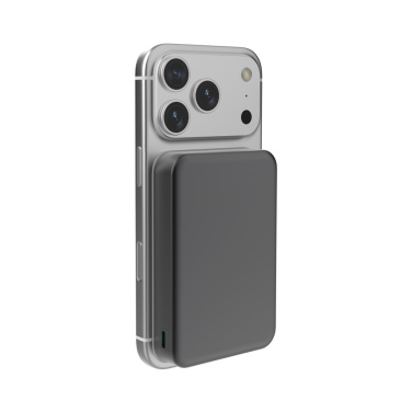 Logo trade mainoslahjat ja liikelahjat kuva: Quantum ultra-nopea 10 000 mAh magneettinen 25 W powerbank.