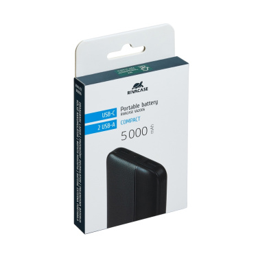 Logo trade liikelahja mainoslahja tuotekuva: Varavirtalähde VA2006 5000 mAh RIVACASE