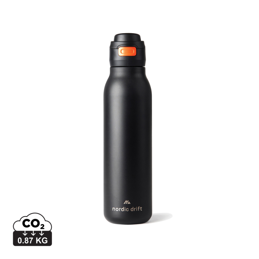 Logotrade liikelahjat kuva: Nordic Drift Trail RCS -yksiseinämäinen juomapullo 750 ml