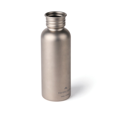 Logo trade liikelahjat tuotekuva: Nordic Drift Trail -ultrakevyt titaanijuomapullo 600 ml