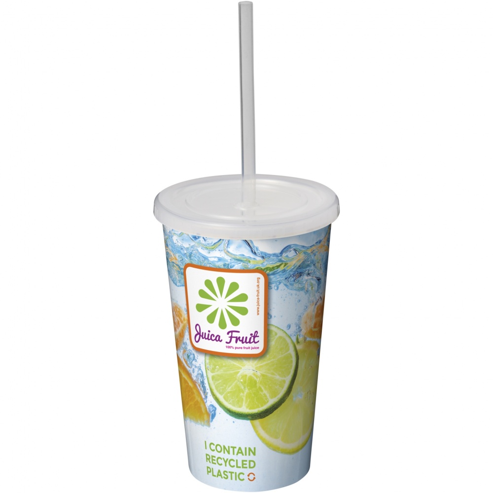 Logotrade firminės dovanos nuotrauka: Brite-Americano® 350 ml dvisienis stadiono puodelis