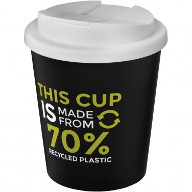 Logotrade reklaminiai produktai nuotrauka: Americano® Espresso Eco 250 ml perdirbtas stiklainis su neišsiliejančiu dangteliu