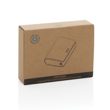 Logotrade verslo dovanos nuotrauka: FlashCharge RCS rplastic 10000 mah greito įkrovimo maitinimo blokas