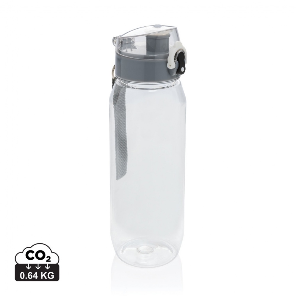 Logotrade verslo dovanos nuotrauka: Yide RCS Recycled PET nepralaidus rakinamas vandens butelis 800ml