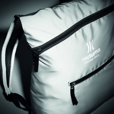 Logotrade reklaminiai produktai nuotrauka: Sulankstomas šviesą atspindintis sportinis krepšys