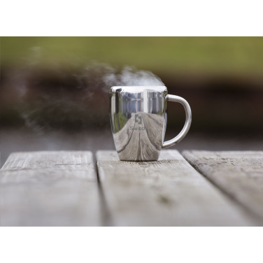 Logotrade reklaminės dovanos nuotrauka: SteelMug RCS Recycled Steel 220 ml