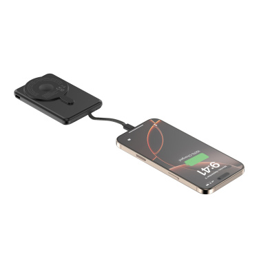 Logotrade reklaminiai produktai nuotrauka: Urban Vitamin Redwood 5in1 5000mah 20W PD magnetinis maitinimo blokas