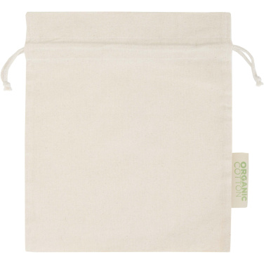 Logotrade dovana nuotrauka: Odisha 140 g/m² OCS ekologiškas dovanų maišelis - 30 x 25 cm