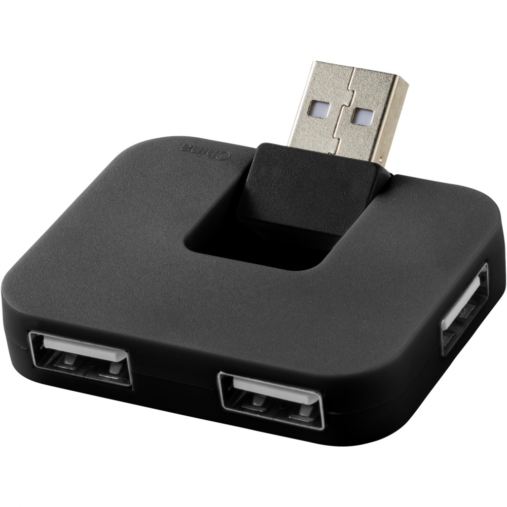 Logotrade korporatīvās dāvanas foto: Gaia 4 portu USB centrmezgls
