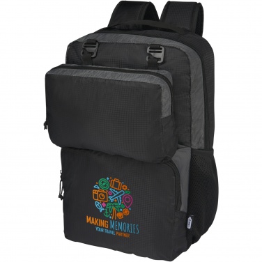 Logotrade biznesa dāvanas foto: Trailhead 15" GRS pārstrādāta viegla klēpjdatora mugursoma 14L