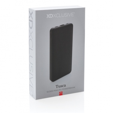 Logotrade ziemassvētku dāvanas foto: Tusca 10 000 mAh PU powerbank