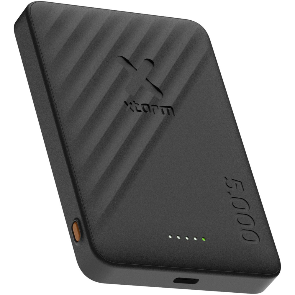 Logotrade korporatīvās dāvanas foto: Xtorm Go2 15W 5000 mAh bezvadu pārnēsājamais akumulators