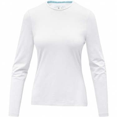 Лого трейд бизнес-подарки фото: Ponoka long sleeve women's organic t-shirt