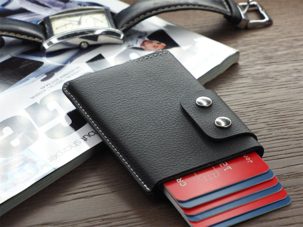 Лого трейд pекламные подарки фото: Кошелёк RFID 545157