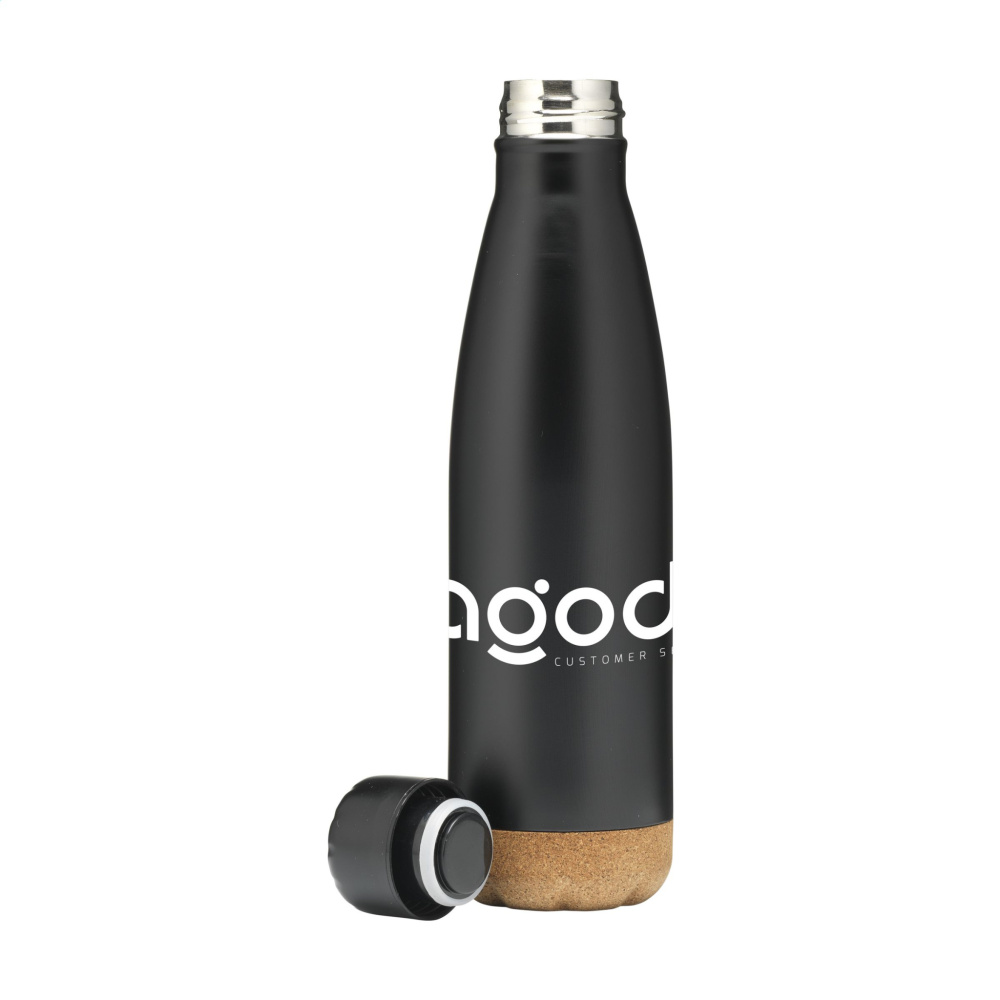 Логотрейд бизнес-подарки картинка: Бутылка для питья Topflask Cork 470 мл