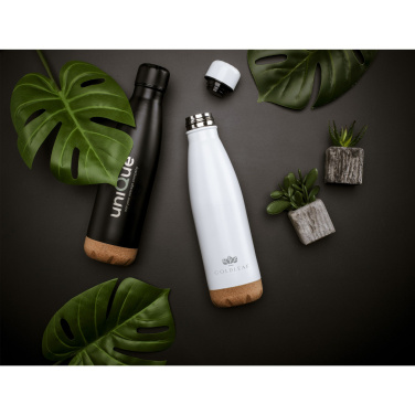 Лого трейд бизнес-подарки фото: Бутылка для питья Topflask Cork 470 мл