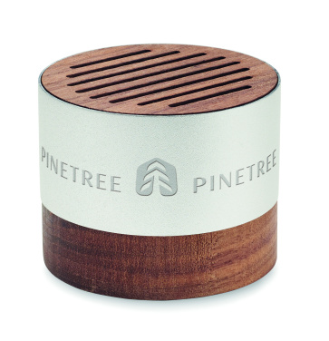 Лого трейд pекламные продукты фото: Recycled aluminium speaker