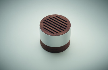 Лого трейд pекламные подарки фото: Recycled aluminium speaker