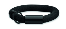 Floating wristband key ring