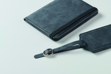 Лого трейд pекламные cувениры фото: Passport and luggage tag set