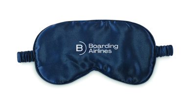 Лого трейд бизнес-подарки фото: Soft polyester eye mask