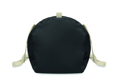 Лого трейд бизнес-подарки фото: Recycled cotton sports bag