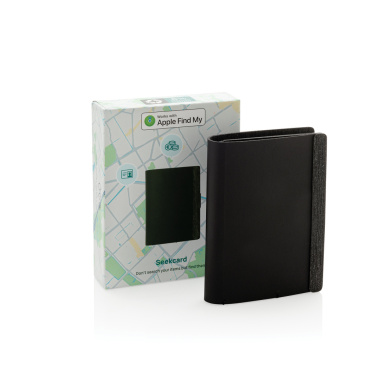Лого трейд бизнес-подарки фото: Seekcard RCS rpolyester кошелек для карт с возможностью определения местонахождения по всему миру