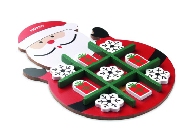 Логотрейд pекламные продукты картинка: Christmas wooden tic tac toe
