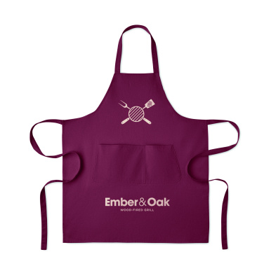 Логотрейд pекламные продукты картинка: Organic cotton apron 240 gr/m²