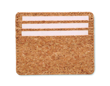 Лого трейд pекламные продукты фото: Cork cardholder with RFID