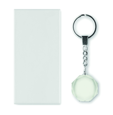 Лого трейд pекламные cувениры фото: Glass round award key ring