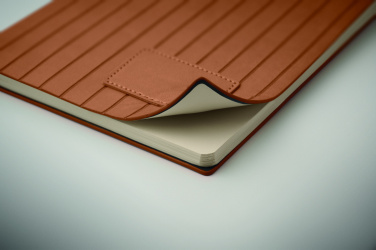Лого трейд бизнес-подарки фото: A5 notebook in smokey PU