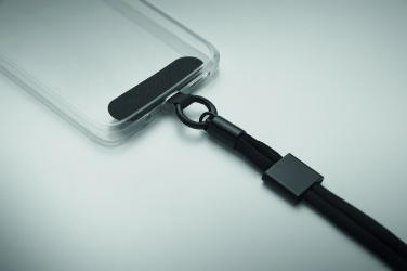 Логотрейд pекламные подарки картинка: RPET phone wrist cord