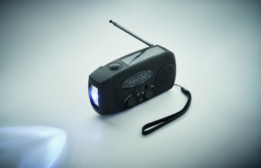Лого трейд pекламные продукты фото: Portable radio SOS with LED torch