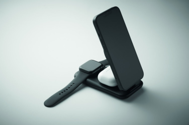 Логотрейд pекламные продукты картинка: 3 in 1 wireless charger 15W