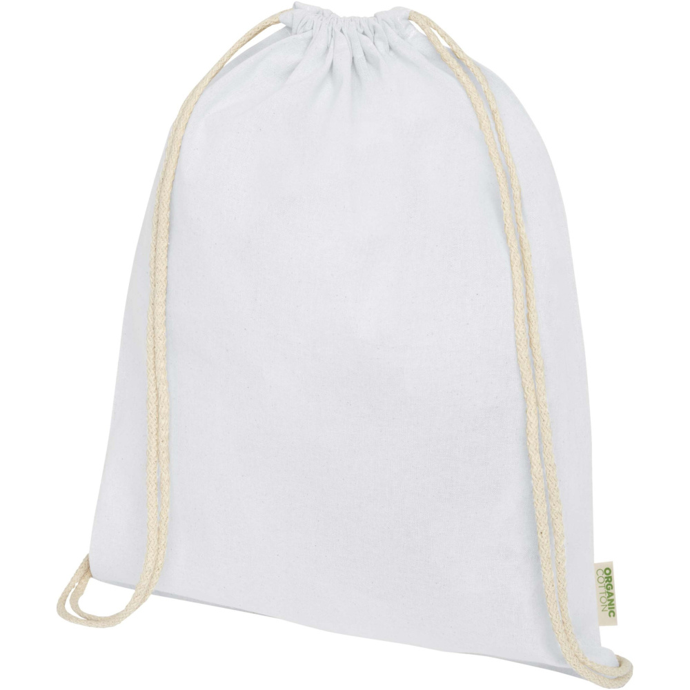 Лого трейд pекламные cувениры фото: Odisha 140 г/м² OCS органический мешок со шнурком 5 л