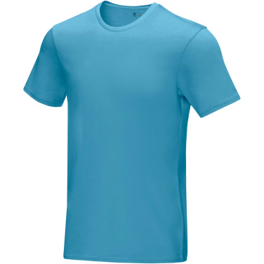 Лого трейд pекламные cувениры фото: Azurite short sleeve men’s organic t-shirt