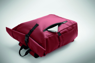 Логотрейд бизнес-подарки картинка: Rolltop laptop rucksack 600D
