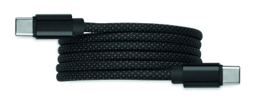 Лого трейд pекламные продукты фото: Braided magnetic cable in RPET