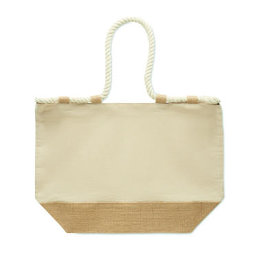 Лого трейд pекламные cувениры фото: Canvas beach bag